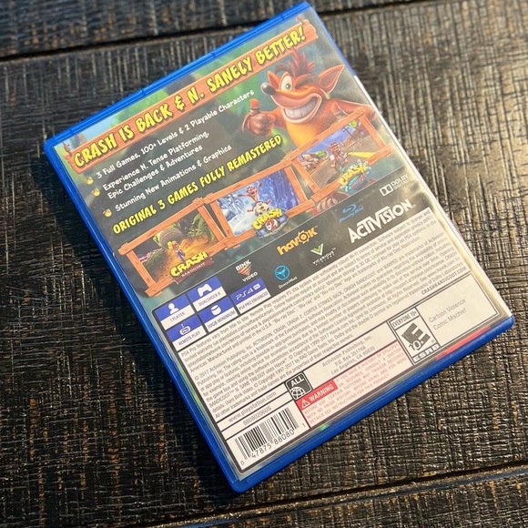 PS4 Crash Bandicoot N. Sane Trilogy Sony PlayStation 4 video game - Picture 4 of 8